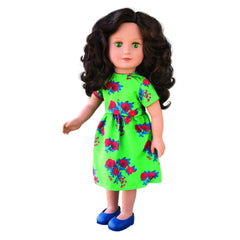 Hayati Girl 18-Inch Doll Jeedah Green Dress