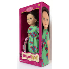 Hayati Girl 18-Inch Doll Jeedah Green Dress