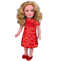 Hayati Girl Hello Kitty 18-Inch Doll Sandy