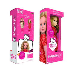 Hayati Girl Hello Kitty 18-Inch Doll Sandy