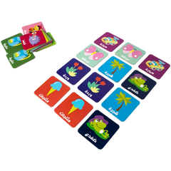 Hapee Capee Memory Match Cards Arabic