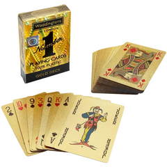 Waddington Number1 Playing Cards Gold CDU12