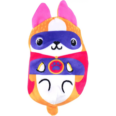 Dogs Vs Squirls Plush Bean 4-Inch