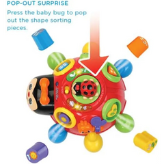 Vtech Crazy Legs Learning Bug Pull Along Toy