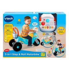 Vtech 3 In 1 Motorbike Battery Operated
