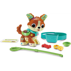 VTech Let's Go Action Pup |Interactive Pretend Play Puppy with Colours & Numbers