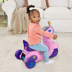 VTech 2-In-1 Ride & Balance Scooter Pink Battery Operated
