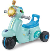 VTech 2-In-1 Ride & Balance Scooter Teal Battery Operated