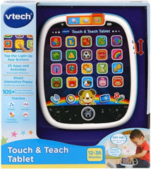 Vtech Touch & Teach Tablet Battery Operated