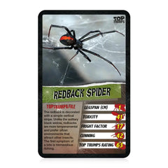 Top Trumps Spiders Card