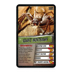 Top Trumps Spiders Card