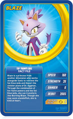 Top Trumps Card Game - Sonic the Hedgehog Edition with Speed, Strength & Fun Facts