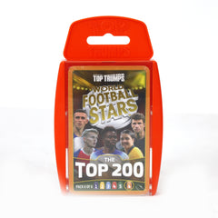 Top Trumps World Football Stars 200 Gold Edition Card Game