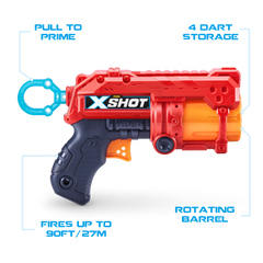 X-Shot Excel Fury 4 Blasted Combo 2-pack