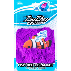 Zhuzhu Aquarium Fish Bed And Blanket 3 Assortment