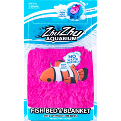 Zhuzhu Aquarium Fish Bed And Blanket 3 Assortment