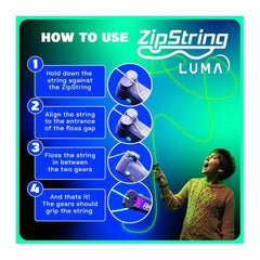 Zipstring Glows in the Dark Luma