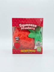 Strawberry-Shaped Squishy Fidget Toy for Kids