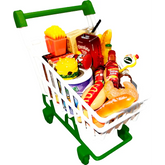 Miniworld Mini Mart Shoping Cart Playset for Kids