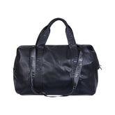 Childhome Mommy Bag Signature Simili Black Large Baby Diaper Travel Bag