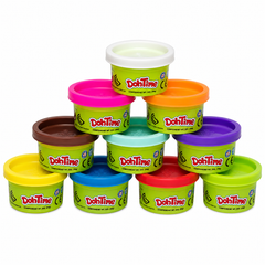 Dohtime Party Pack Dough Cans 1oz - 10 Pieces