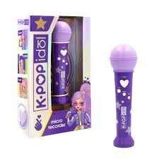 K-POP Idol Micro Recorder Toys for Kids Battery Operated