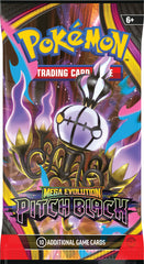 Pokémon TCG Mega Evolution Pitch Black Booster Pack Trading Cards