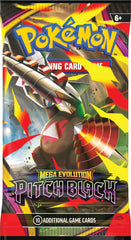 Pokémon TCG Mega Evolution Pitch Black Booster Pack Trading Cards
