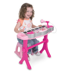Winfun Keyboard Rock Star 37-Key Electronic Musical Set with Microphone for Kids