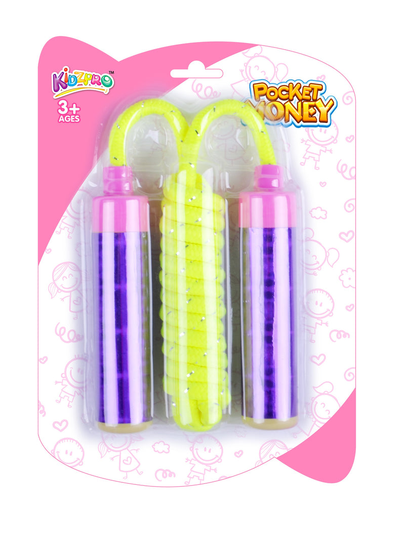 Kidzpro Basic Jump Rope for Kids - Skipping Rope for Outdoor Play, Fitness & Exercise