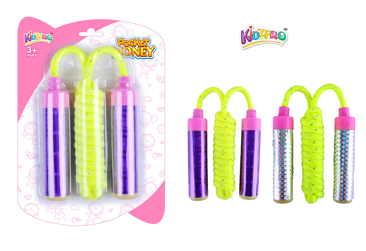 Kidzpro Basic Jump Rope for Kids - Skipping Rope for Outdoor Play, Fitness & Exercise
