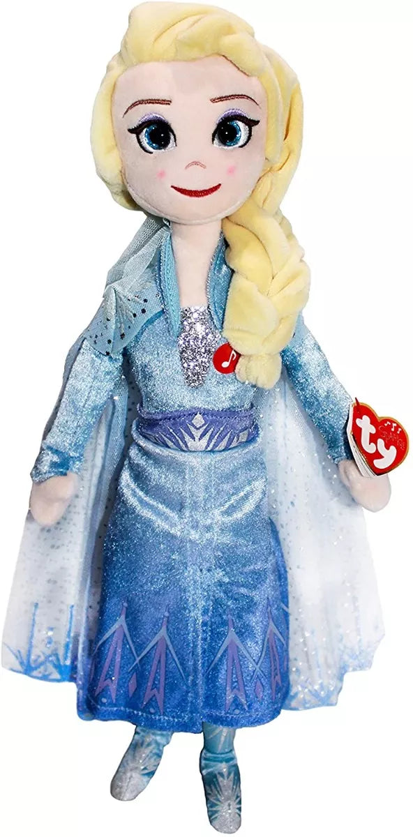 TY Disney Frozen Elsa Plush Collectible Soft Toy for Kids