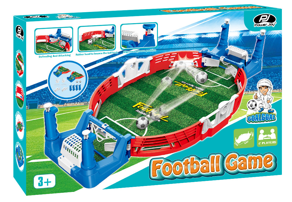 Power Joy GoalGoal Mini Football Field Tabletop Game for Kids