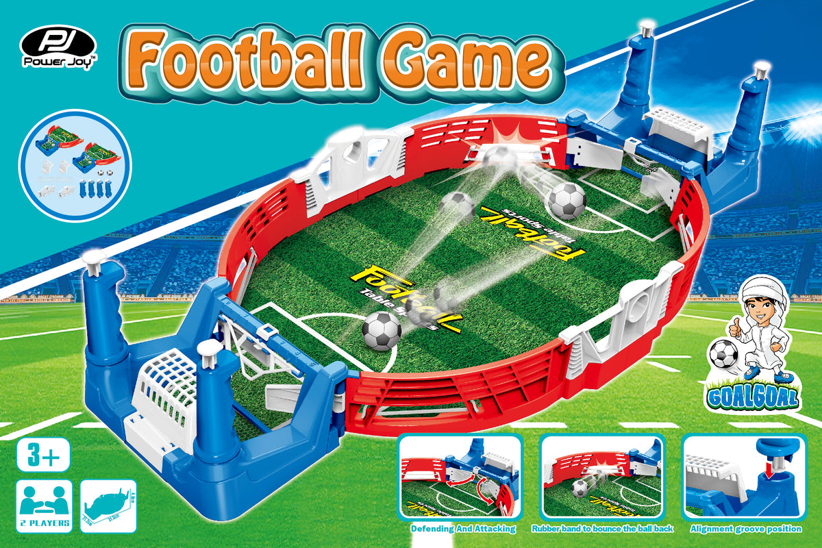 Power Joy GoalGoal Mini Football Field Tabletop Game for Kids