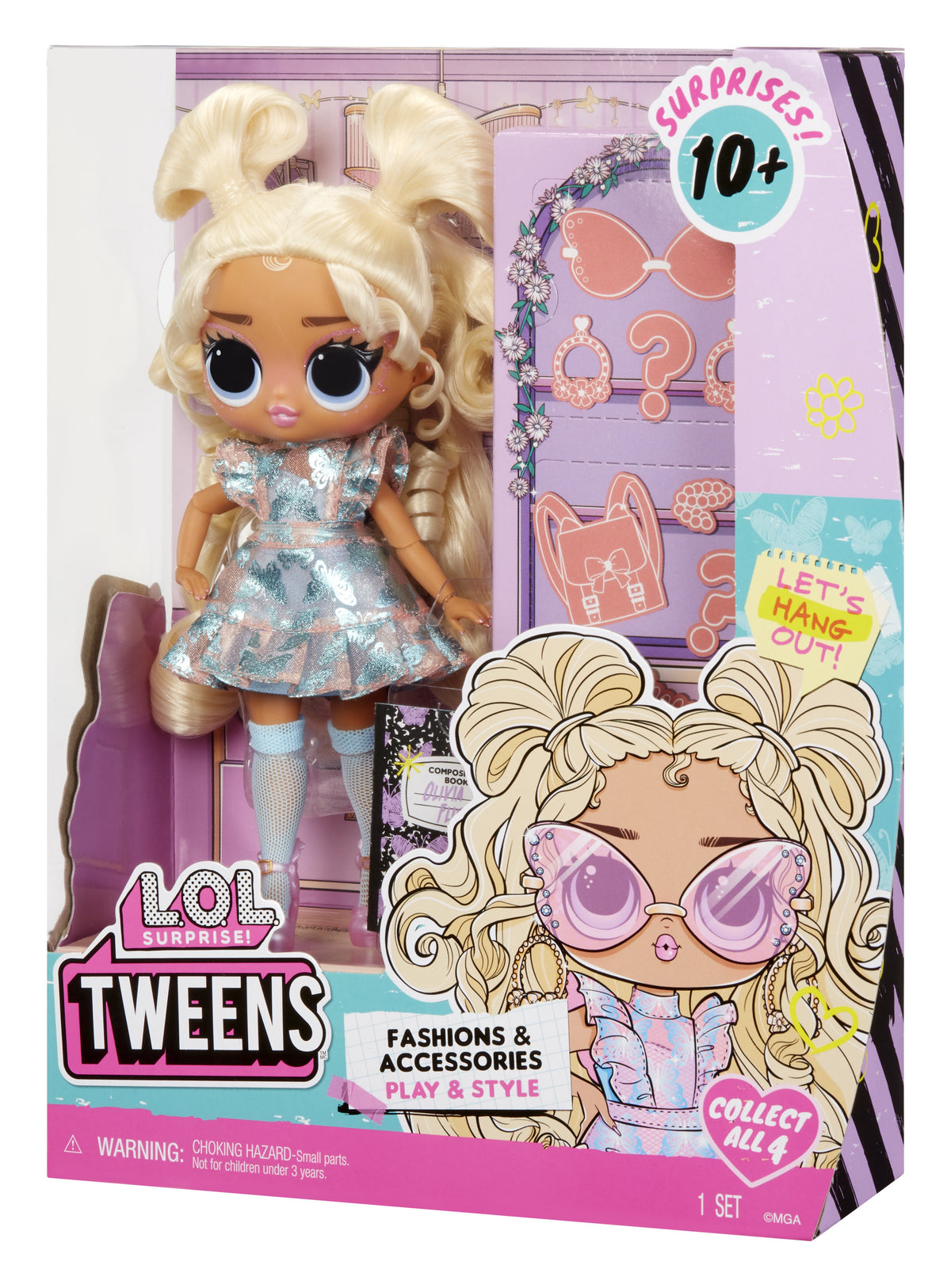 L.O.L. Surprise Tweens Core Olive Flutter Poseable Fashion Doll with Accessories