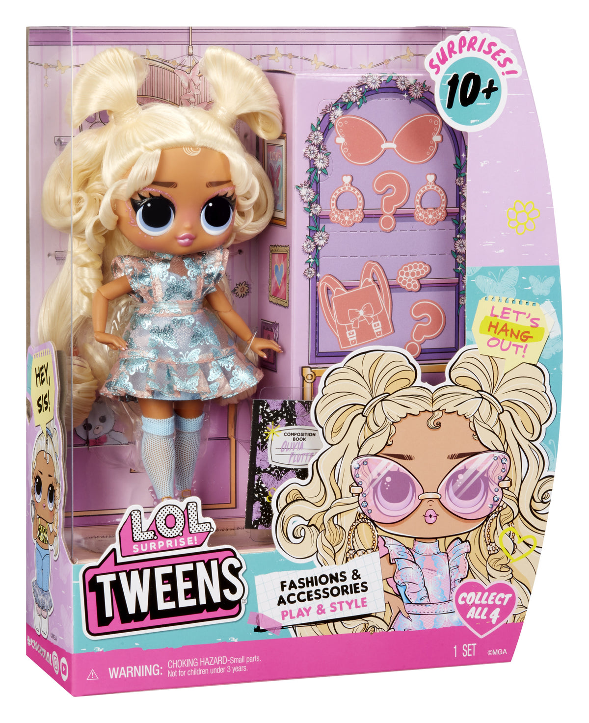 L.O.L. Surprise Tweens Core Olive Flutter Poseable Fashion Doll with Accessories