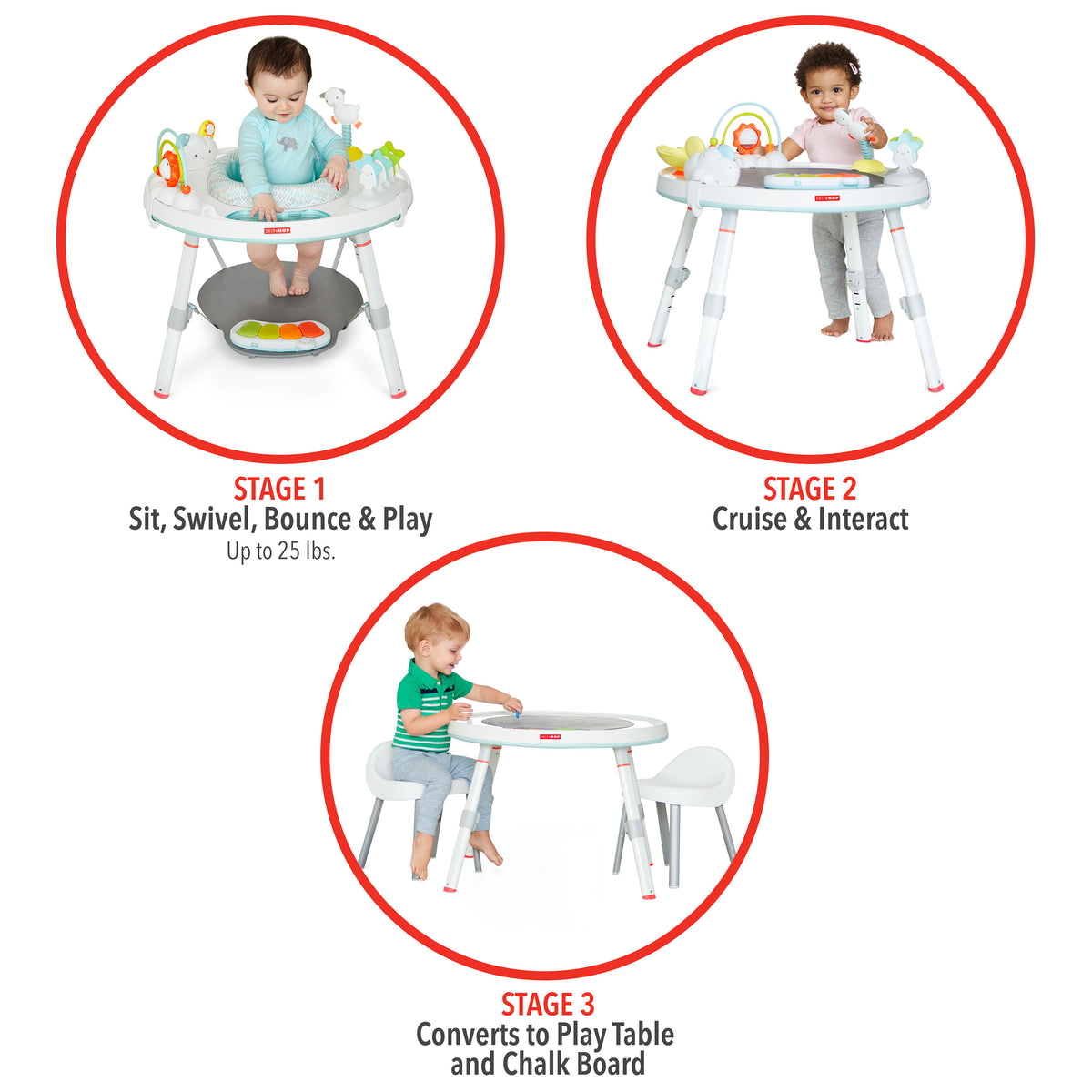 Skip Hop Silver Lining Cloud Activity Center Multi Color