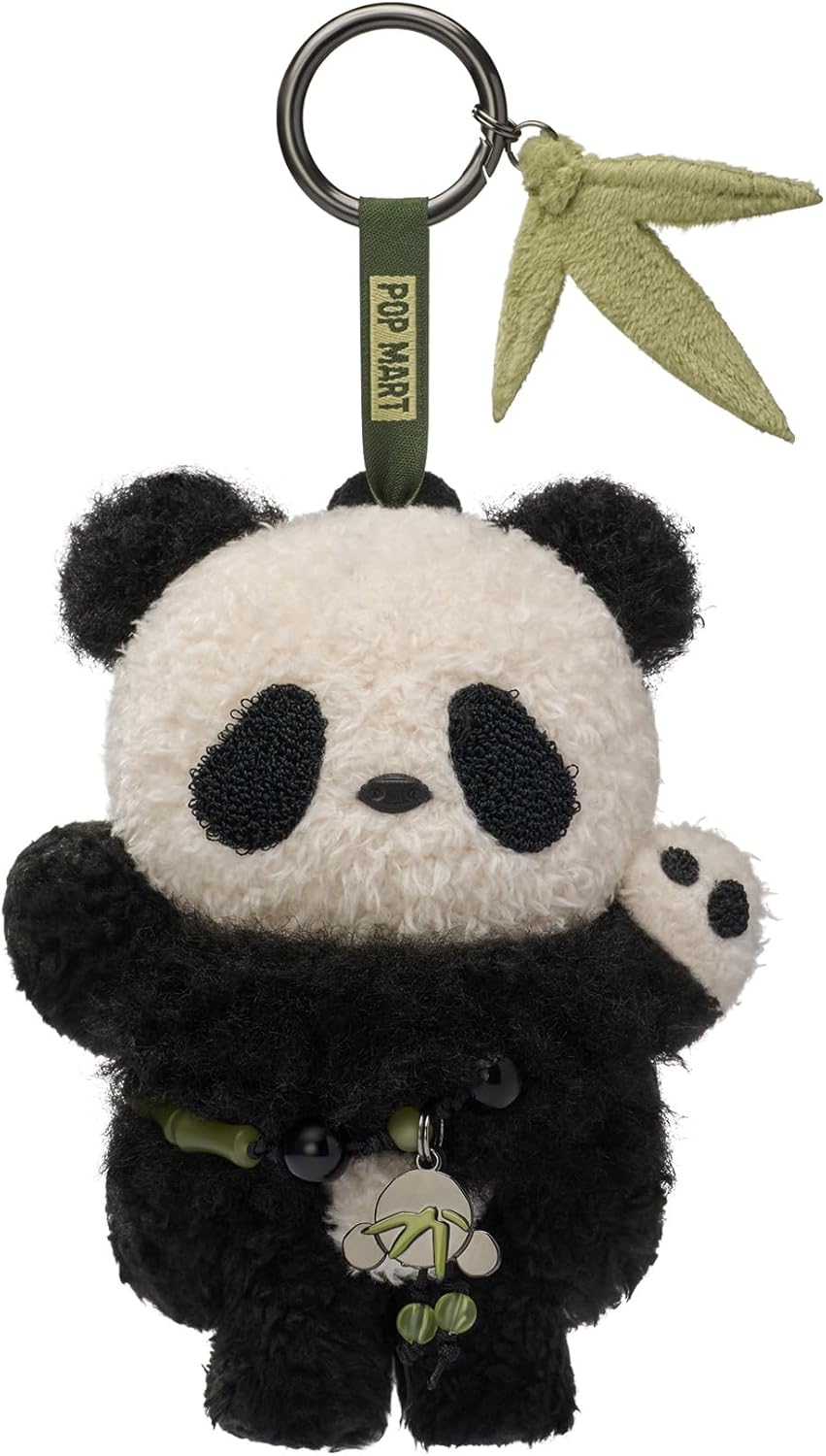 Skull Panda Lazy Panda Plush Doll Pendant