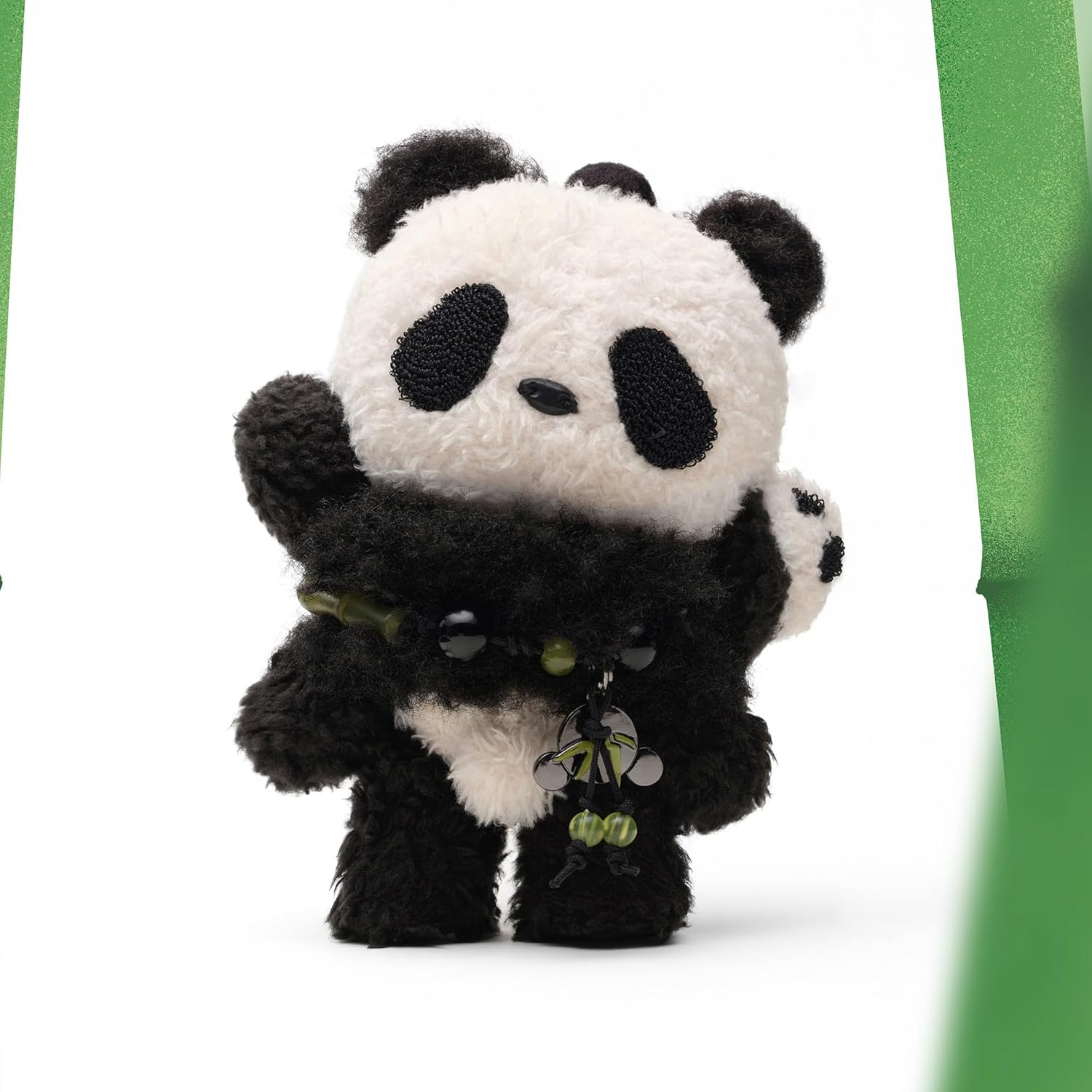 Skull Panda Lazy Panda Plush Doll Pendant