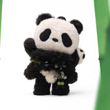 Skull Panda Lazy Panda Plush Doll Pendant