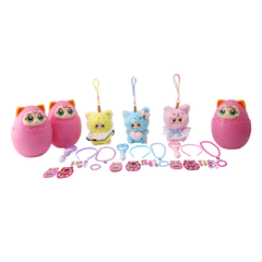 JollyPop Kitten SuperPop S1 Battery Operated Interactive Plush Toy with Accessories