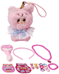 JollyPop Kitten SuperPop S1 Battery Operated Interactive Plush Toy with Accessories