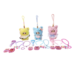 JollyPop Kitten SuperPop S1 Battery Operated Interactive Plush Toy with Accessories