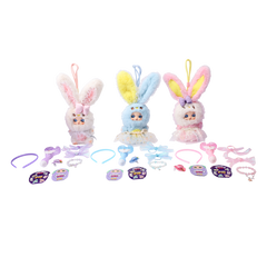JollyPop Bunny SuperPop S1 Battery Operated Interactive Plush Toy with Accessories