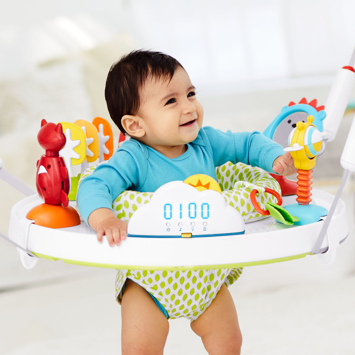 Skip Hop Explore & More Jump Scape Foldaway Jumper Multi Color