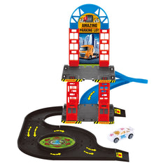 Power Joy Vroom Vroom Amazing Parking Lot Playset with Car