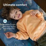Stokke JetKids CloudSleeper Space Maze Inflatable Kids Travel Bed and Mattress