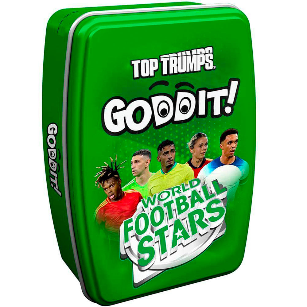 Goddit Card Top Trumps Goddit Football Edition 5 Puzzle Games & 55 Cards
