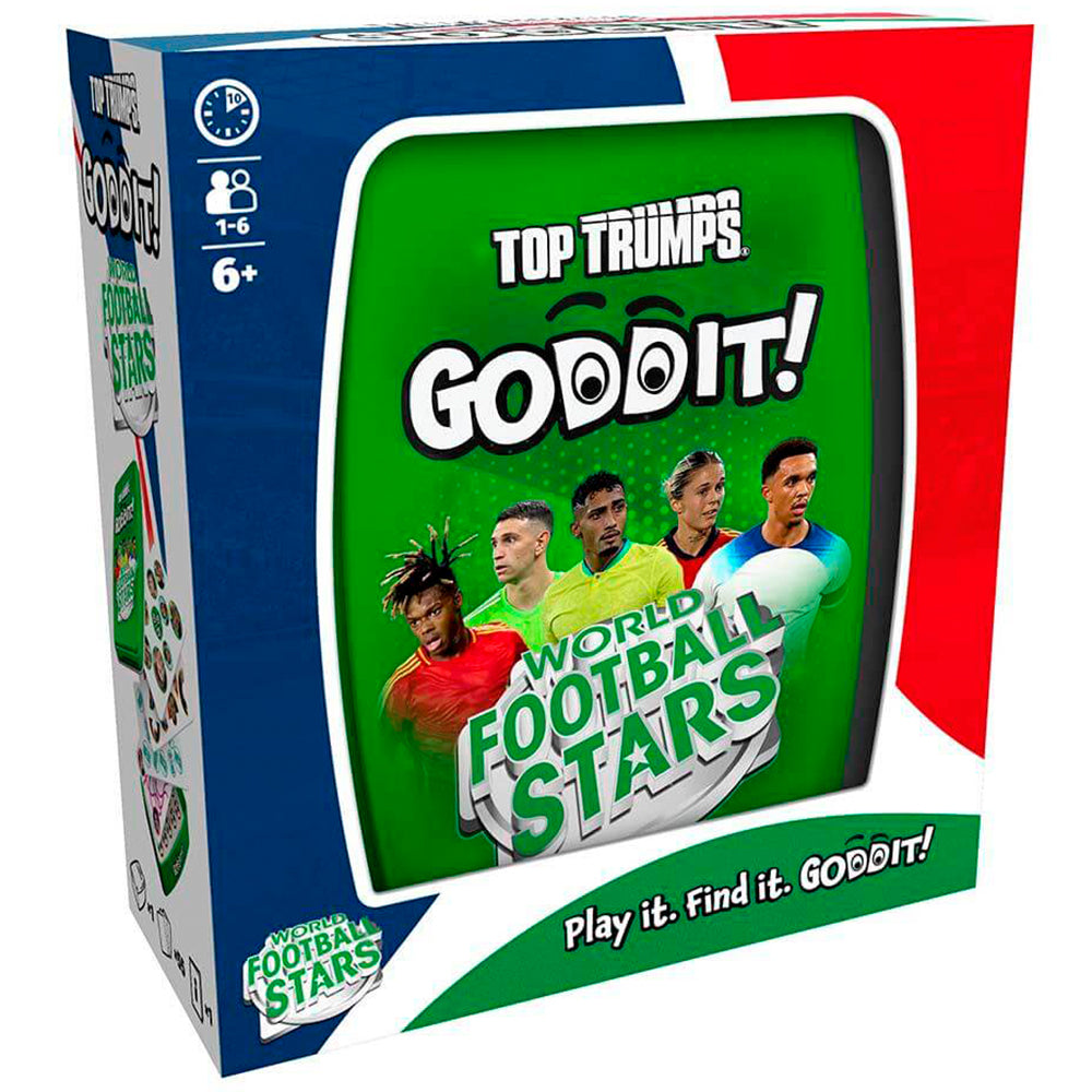 Top Trumps Goddit Football Edition 5 Puzzle Games & 55 Cards
