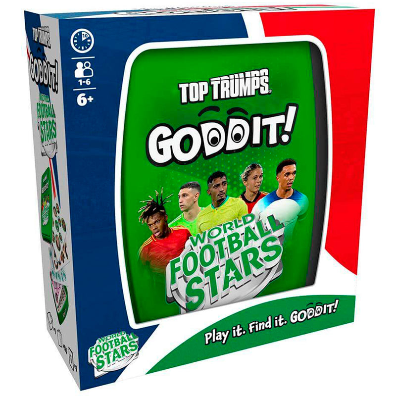Top Trumps Goddit Football Edition 5 Puzzle Games & 55 Cards